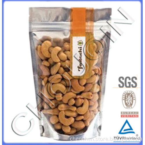 Food grade stand up aluminum foil bag